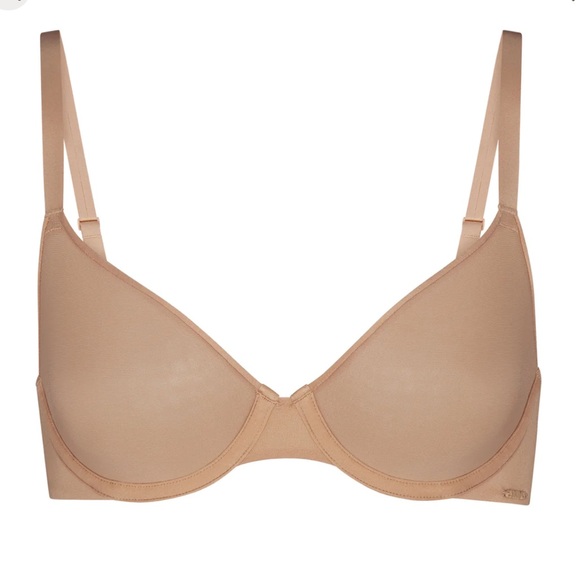 NWT SKIMS WEIGHTLESS DEMI BRA 38DD CLAY - Picture 1 of 12